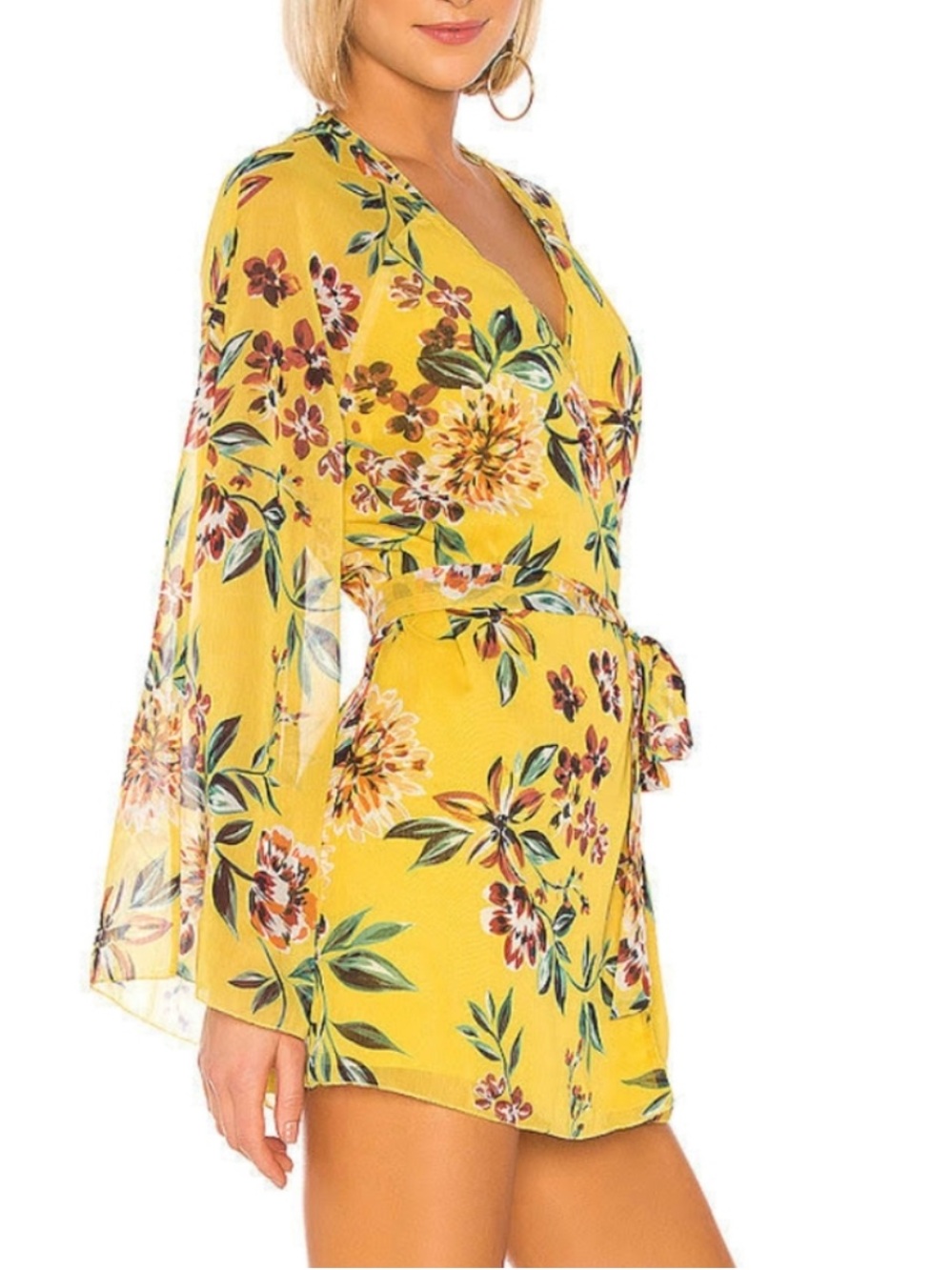 Tularosa Robin Dress - Yellow Dahlia